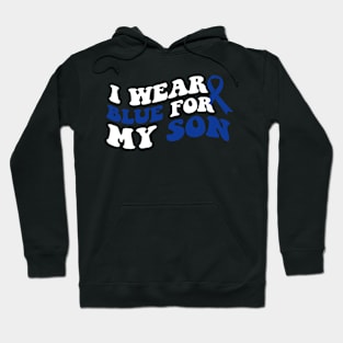 I wear blue for my mommy Colon Cancer Awareness Hoodie